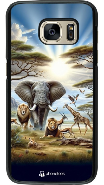 Coque Samsung Galaxy S7 - Vie sauvage africaine Coque Samsung Galaxy S7 - Vie sauvage africaine