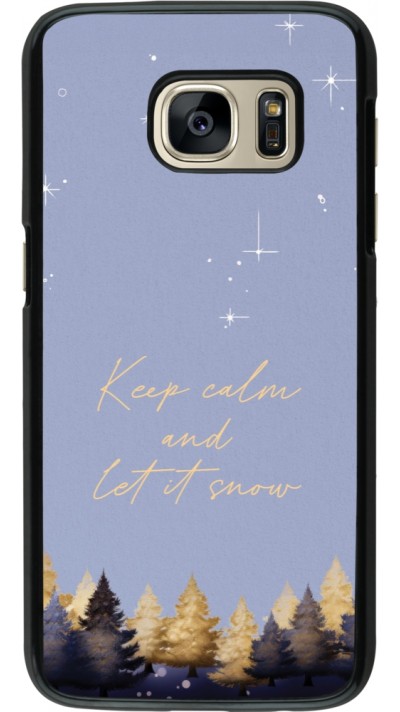 Coque Samsung Galaxy S7 - Winter 25 Winter illustration of trees