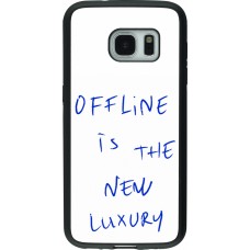 Samsung Galaxy S7 Case Hülle - Silikon schwarz Offline is the new luxury