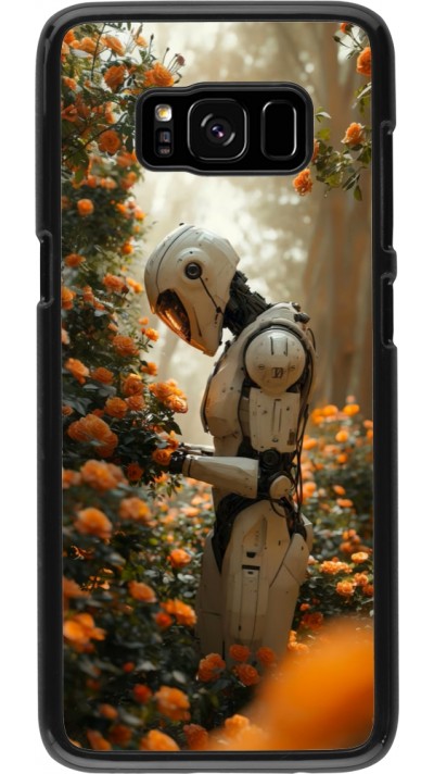 Samsung Galaxy S8 Case Hülle - Astronaut flowers 2025