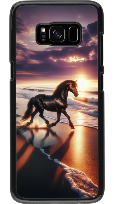 Samsung Galaxy S8 Case Hülle - Pferd majestätisch Strand