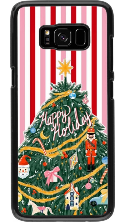 Coque Samsung Galaxy S8 - Christmas 25 Happy Holiday