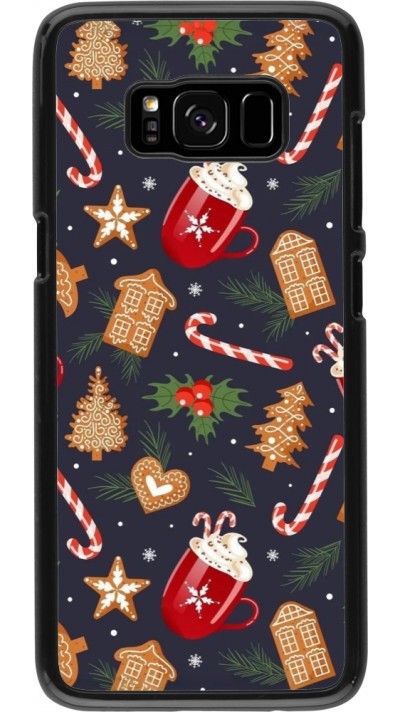 Coque Samsung Galaxy S8 - Christmas 25 Pattern Gingerbread House