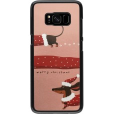 Coque Samsung Galaxy S8 - Christmas 25 Teckel Merry Xmas
