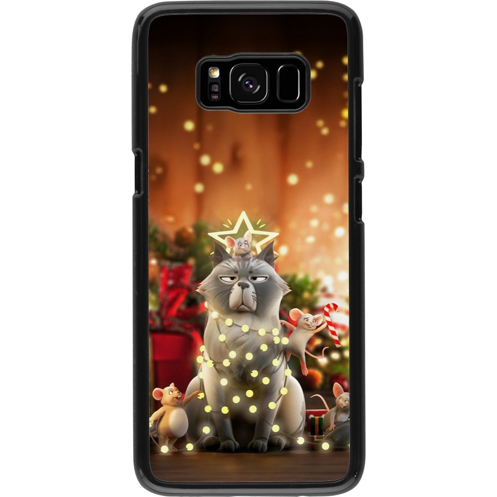 Coque Samsung Galaxy S8 - Christmas 25 Xmas Cat