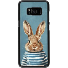 Coque Samsung Galaxy S8 - Easter 2026 Rabbit navy