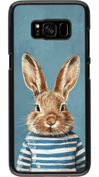 Coque Samsung Galaxy S8 - Easter 2026 Rabbit navy