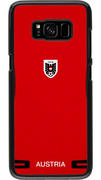Coque Samsung Galaxy S8 - Maillot de football Autriche 2026 personnalisable