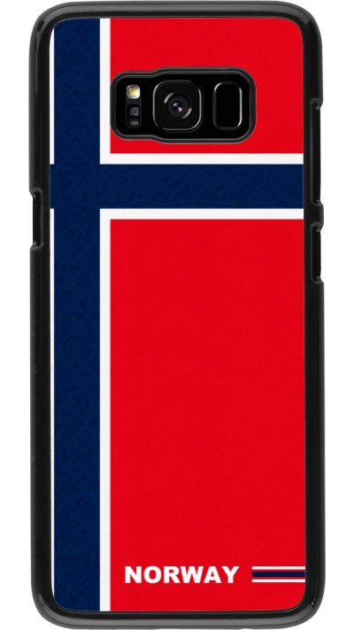 Coque Samsung Galaxy S8 - Maillot de football Norvège 2026 personnalisable
