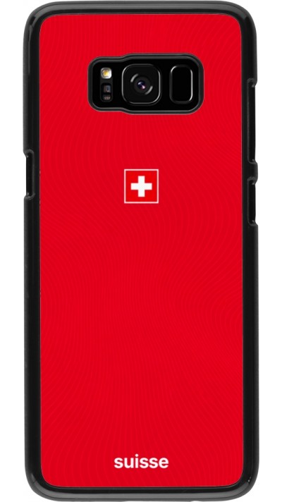 Coque Samsung Galaxy S8 - Maillot de football Suisse 2026 personnalisable