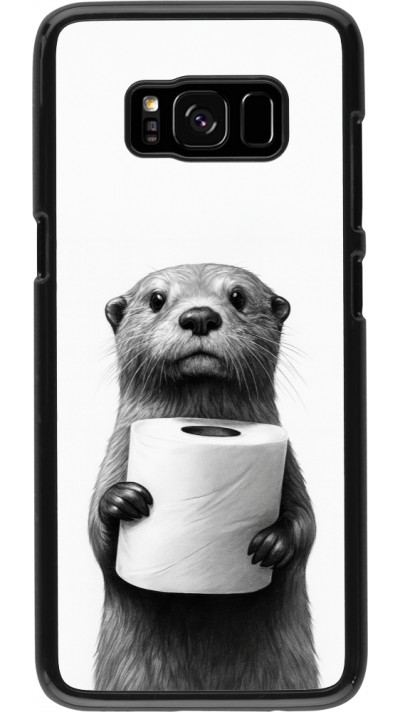 Samsung Galaxy S8 Case Hülle - Otter Toilettenpapier