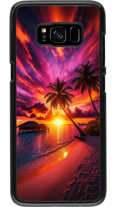 Coque Samsung Galaxy S8 - Maldives Dusk Bliss Coque Samsung Galaxy S8 - Maldives Dusk Bliss
