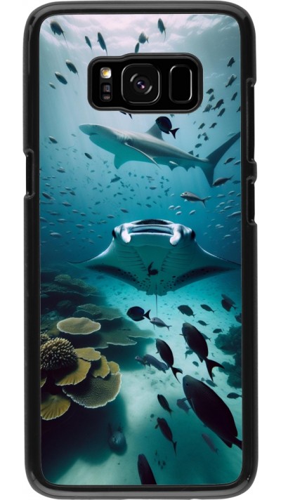 Coque Samsung Galaxy S8 - Manta Lagon Nettoyage Coque Samsung Galaxy S8 - Manta Lagon Nettoyage