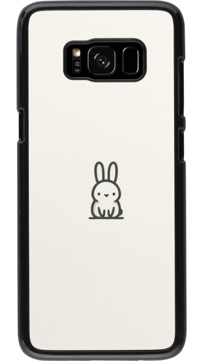 Coque Samsung Galaxy S8 - Minimal bunny cutie Coque Samsung Galaxy S8 - Minimal bunny cutie