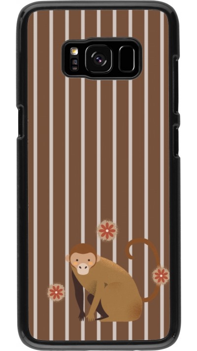 Coque Samsung Galaxy S8 - Monkey with stripes Coque Samsung Galaxy S8 - Monkey with stripes