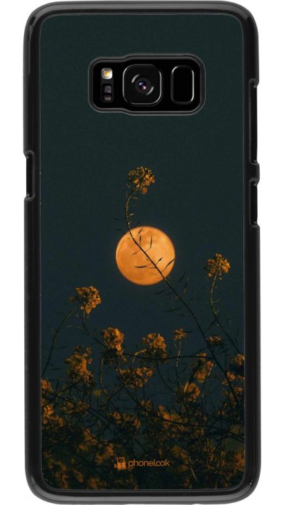 Coque Samsung Galaxy S8 - Moon Flowers Coque Samsung Galaxy S8 - Moon Flowers