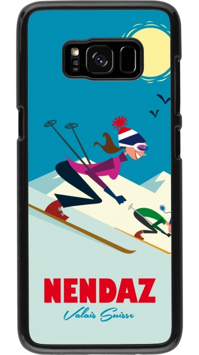Coque Samsung Galaxy S8 - Nendaz Ski Downhill Coque Samsung Galaxy S8 - Nendaz Ski Downhill