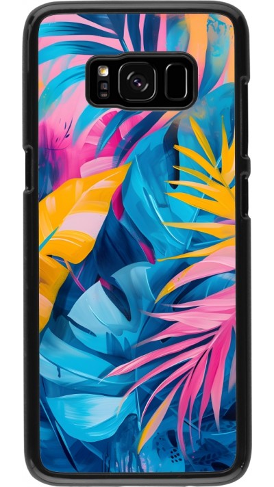 Coque Samsung Galaxy S8 - Palms Blue Coque Samsung Galaxy S8 - Palms Blue