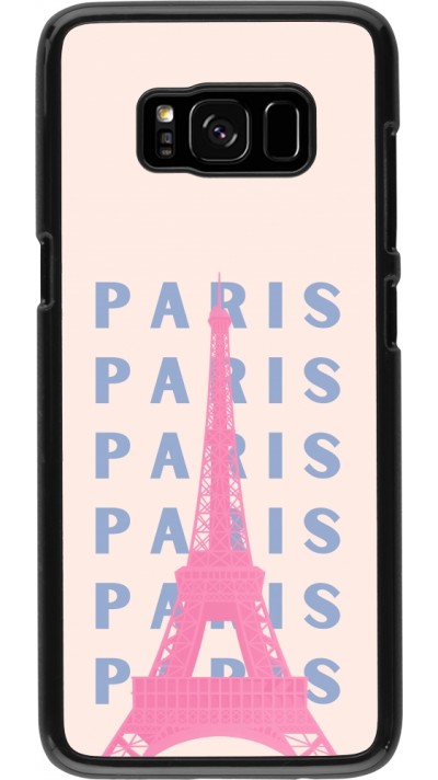 Coque Samsung Galaxy S8 - Paris Pink Print Coque Samsung Galaxy S8 - Paris Pink Print