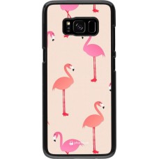 Coque Samsung Galaxy S8 - Pink Flamingos Pattern