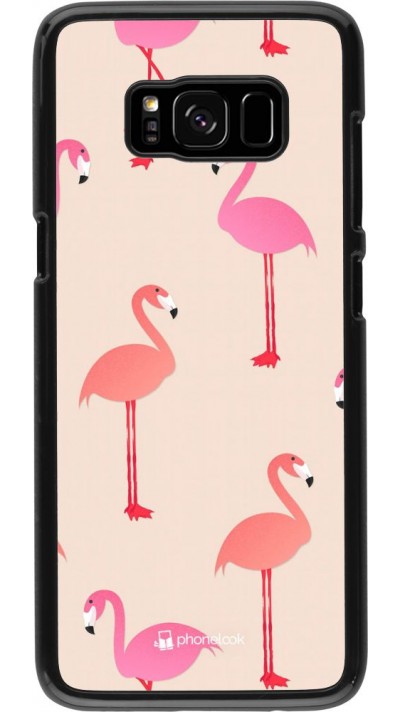 Coque Samsung Galaxy S8 - Pink Flamingos Pattern Coque Samsung Galaxy S8 - Pink Flamingos Pattern