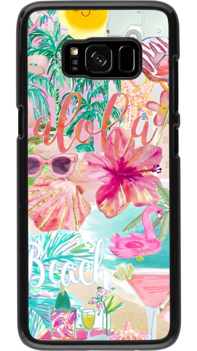 Coque Samsung Galaxy S8 - Preppy Collage Aloha Coque Samsung Galaxy S8 - Preppy Collage Aloha