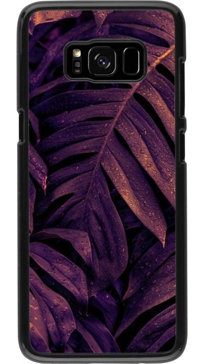 Coque Samsung Galaxy S8 - Purple Light Leaves Coque Samsung Galaxy S8 - Purple Light Leaves