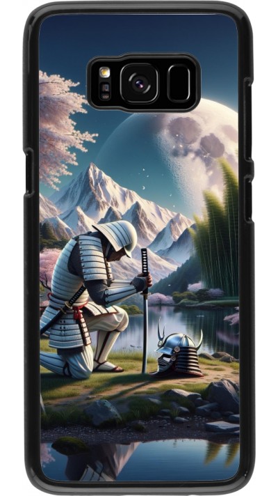 Coque Samsung Galaxy S8 - Samurai Katana Lune Coque Samsung Galaxy S8 - Samurai Katana Lune