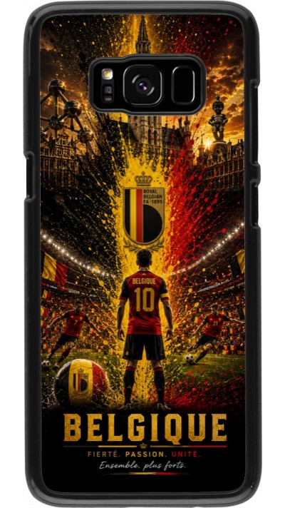 Coque Samsung Galaxy S8 - Football Belgique splash 2026