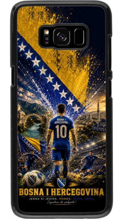 Coque Samsung Galaxy S8 - Football Bosnie-Herzégovine splash 2026