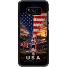 Coque Samsung Galaxy S8 - Football États-Unis splash 2026