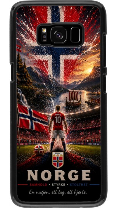 Coque Samsung Galaxy S8 - Football Norvège splash 2026