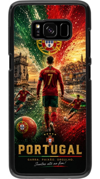 Coque Samsung Galaxy S8 - Football Portugal splash 2026