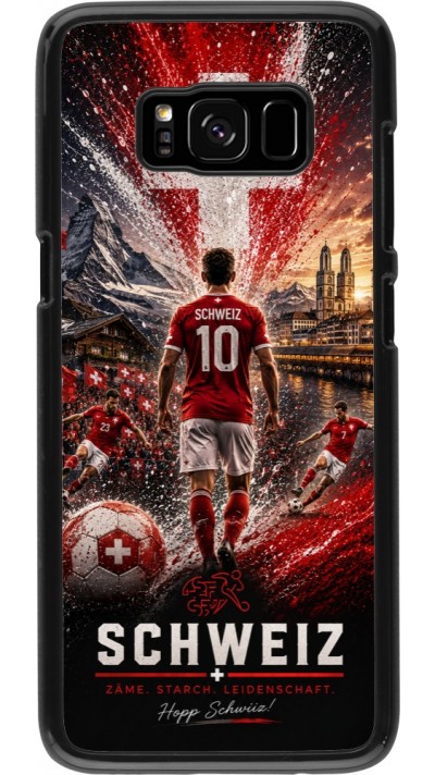 Coque Samsung Galaxy S8 - Football Schweiz splash 2026