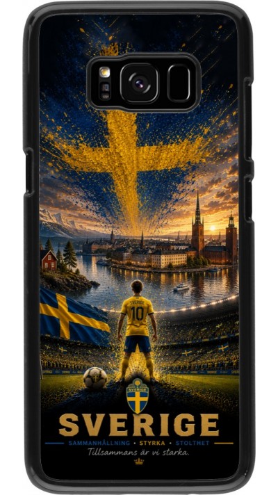 Coque Samsung Galaxy S8 - Football Suède splash 2026