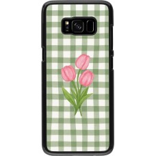 Coque Samsung Galaxy S8 - Green vichy tulips 2026