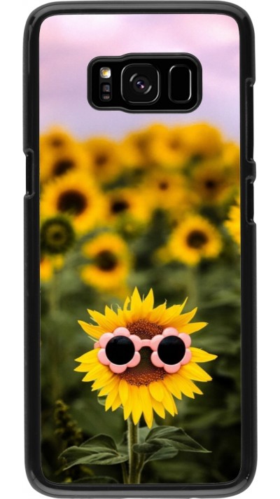 Coque Samsung Galaxy S8 - Sunflower with glasses 2026