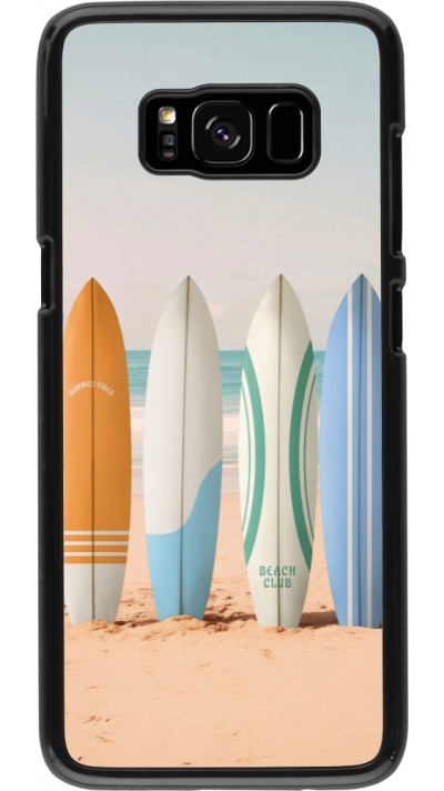 Samsung Galaxy S8 Case Hülle - Summer surfboard 2025