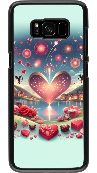 Samsung Galaxy S8 Case Hülle - Valentin 2025 Schick