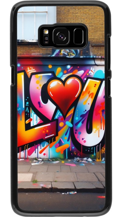 Samsung Galaxy S8 Case Hülle - Valentin 2025 Liebe U Tag
