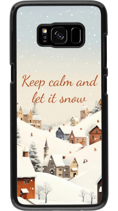Coque Samsung Galaxy S8 - Winter 25 Winter Keep calm and let it snow