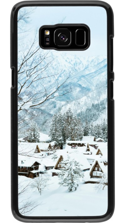 Coque Samsung Galaxy S8 - Winter 25 Winter snowy landscape