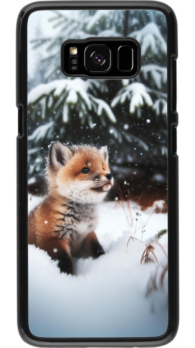 Coque Samsung Galaxy S8 - Noël 2023 Renardeau sapin Coque Samsung Galaxy S8 - Noël 2023 Renardeau sapin