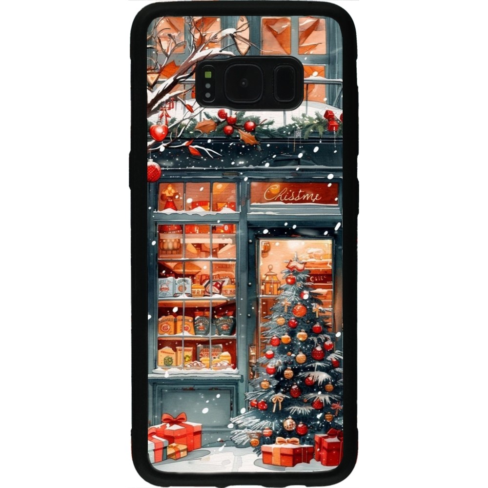 Coque Samsung Galaxy S8 - Silicone rigide noir Christmas 25 Xmas Shop