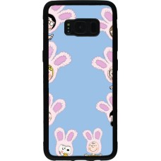 Coque Samsung Galaxy S8 - Silicone rigide noir Easter 2026 Snoopy