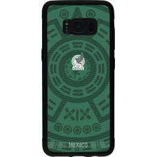 Coque Samsung Galaxy S8 - Silicone rigide noir Maillot de football Mexique 2026 personnalisable