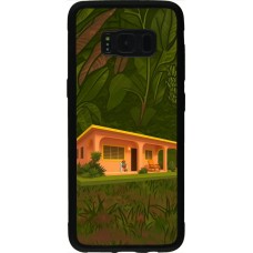Coque Samsung Galaxy S8 - Silicone rigide noir Benitos house DTMF