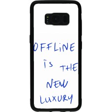 Samsung Galaxy S8 Case Hülle - Silikon schwarz Offline is the new luxury
