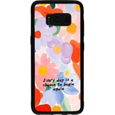Coque Samsung Galaxy S8 - Silicone rigide noir Every day is a chance 2026