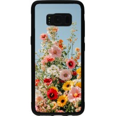 Coque Samsung Galaxy S8 - Silicone rigide noir Spring flowers Spring 2026